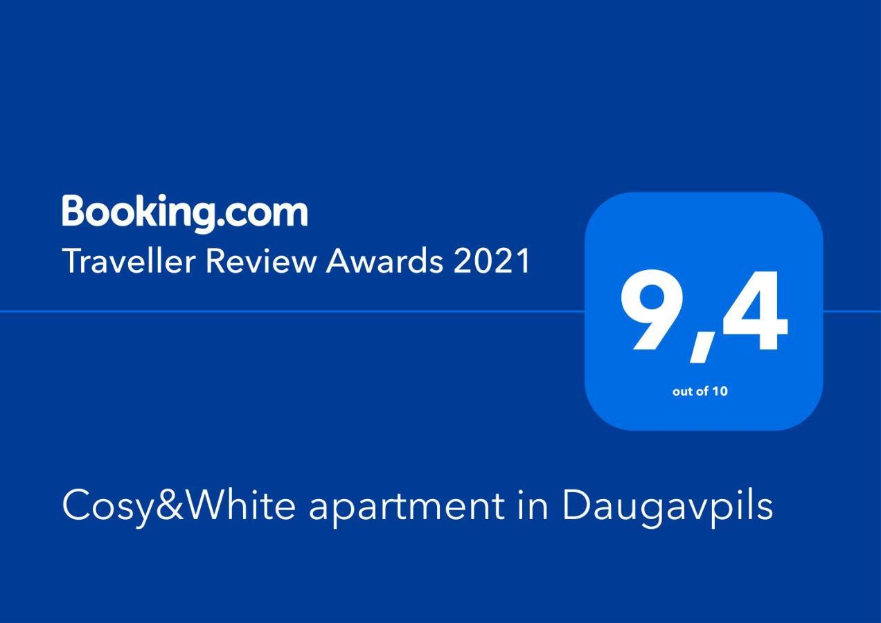Cosy&White Apartment In Daugavpils Eksteriør billede